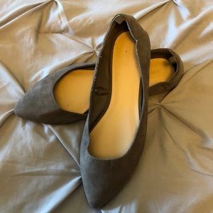 Forever 21 gray flats